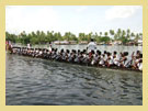  Alleppey Boatrace - The Nehru Trophy Boat Race named after Pandit Jawaharlal Nehru is conducted on the Punnamda Lake, near Alleppey